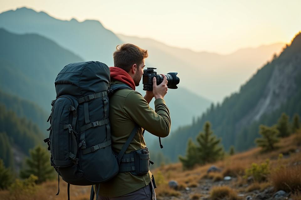 Equipos camping para fotógrafos